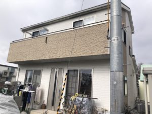 涌谷町W様邸屋根外壁塗装工事