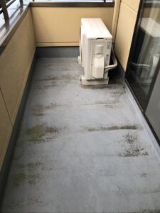 ベランダシート防水施工